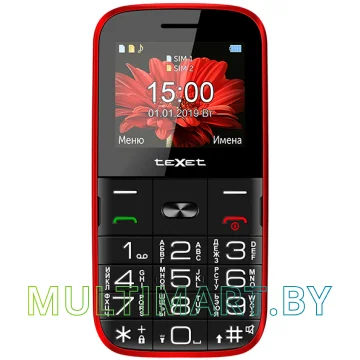 Мобильный телефон TeXet TM-B227 (красный)